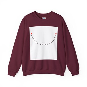 Cozy Pullover Crewneck, Colorful Graphic Sweatshirt, Soft Streetwear Sweater, Everyday Casual Sweatshirt image 5