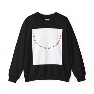 Cozy Pullover Crewneck, Colorful Graphic Sweatshirt, Soft Streetwear Sweater, Everyday Casual Sweatshirt image 2
