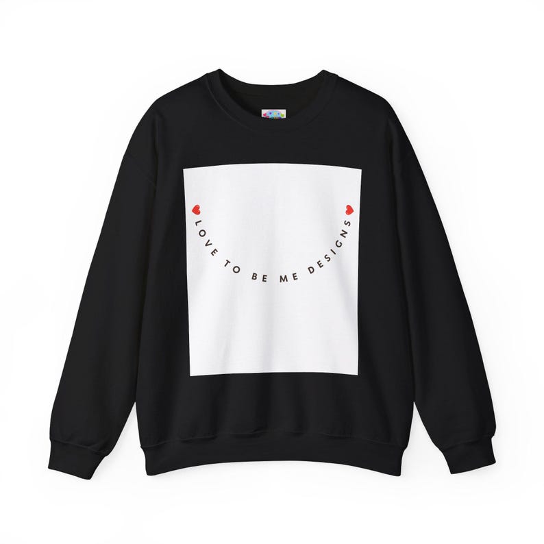 Cozy Pullover Crewneck, Colorful Graphic Sweatshirt, Soft Streetwear Sweater, Everyday Casual Sweatshirt image 2
