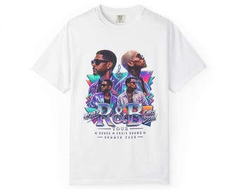 R&B Tour Poster T-shirt | Retro Music Concert Tee
