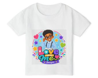 Kleinkinder T-Shirt | Selbstliebe Grafik-T-Shirt | Kinder T-Shirt | Positive Message Outfit