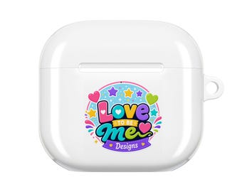 AirPods Case, glänzende AirPod-Schutzhülle, süße bunte Hülle, stoßfeste AirPods-Hülle mit Karabiner-Clip