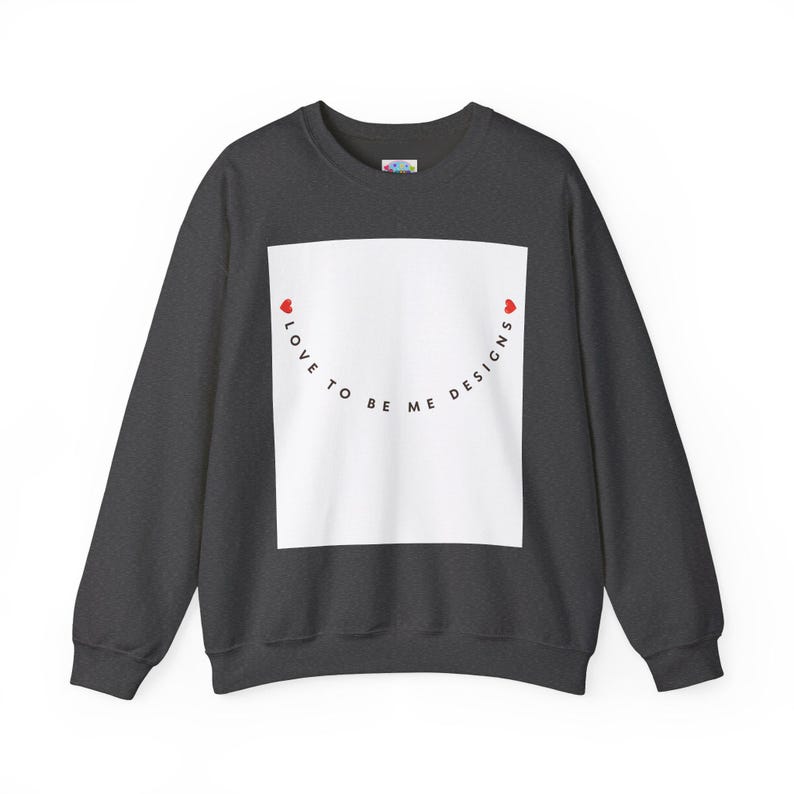 Cozy Pullover Crewneck, Colorful Graphic Sweatshirt, Soft Streetwear Sweater, Everyday Casual Sweatshirt image 7