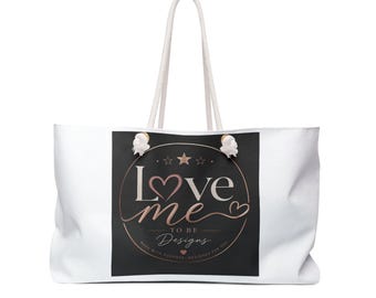 Weekender Reisetasche | Großer Übernacht-Seesack | Baumwollseil-Griff-Tasche | Leichte Wochenend-Handtasche