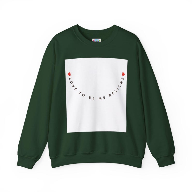 Cozy Pullover Crewneck, Colorful Graphic Sweatshirt, Soft Streetwear Sweater, Everyday Casual Sweatshirt image 6