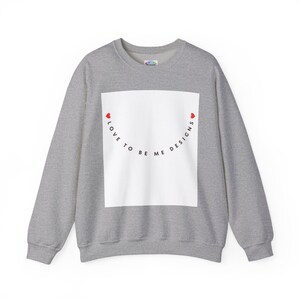 Cozy Pullover Crewneck, Colorful Graphic Sweatshirt, Soft Streetwear Sweater, Everyday Casual Sweatshirt image 4