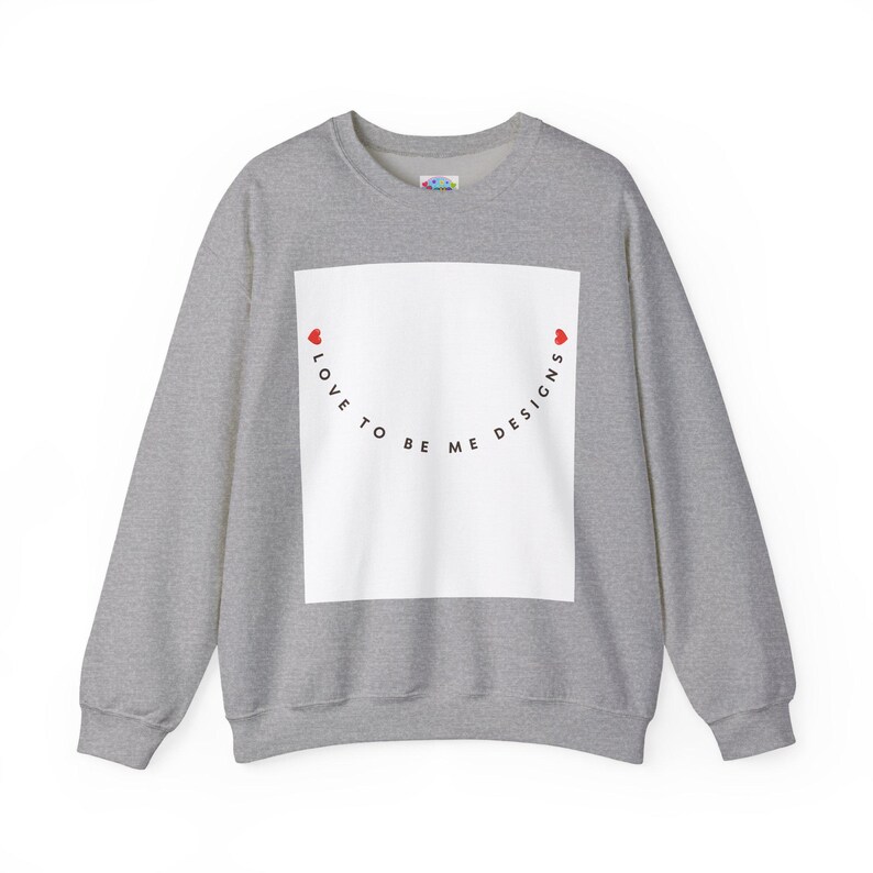 Cozy Pullover Crewneck, Colorful Graphic Sweatshirt, Soft Streetwear Sweater, Everyday Casual Sweatshirt image 4