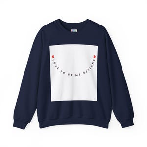 Cozy Pullover Crewneck, Colorful Graphic Sweatshirt, Soft Streetwear Sweater, Everyday Casual Sweatshirt image 8