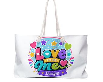Weekender Reisetasche | Großer Übernacht-Seesack | Baumwollseil-Griff-Tasche | Leichte Wochenend-Handtasche