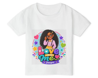 Kleinkinder T-Shirt | Selbstliebe Grafik-T-Shirt | Kinder T-Shirt | Positive Message Outfit