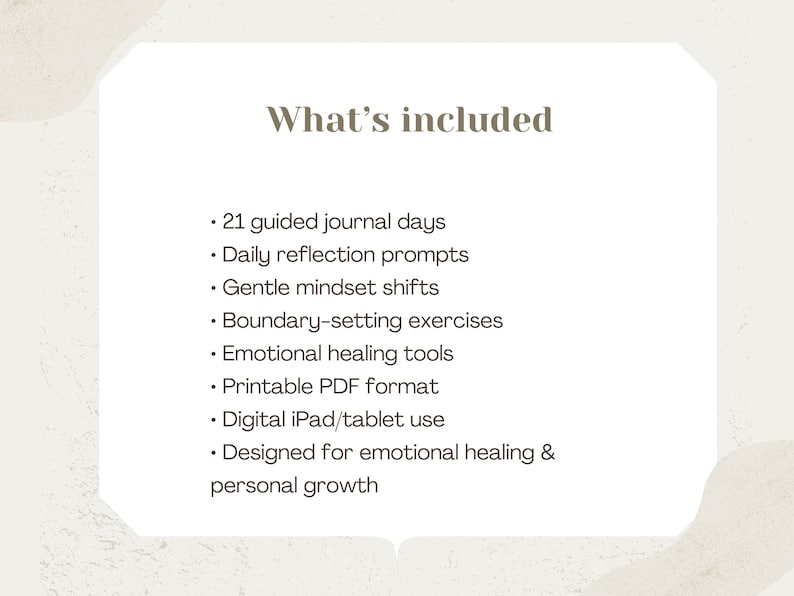 The Gentle Boundaries Reset | 21-day Guided Journal for People Pleasers ...