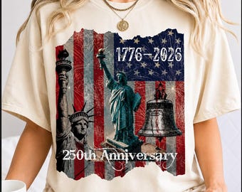America 250 png, Statue of liberty anniversary design, 250th anniversary patriotic graphic, American independence 1776-2026