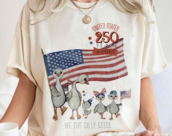 America 250 png, We the silly geese patriotic design, United States 250 years of liberty, Cute America anniversary