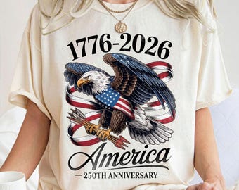 America 250 png, Vintage eagle patriotic design, 1776-2026 America anniversary, 250th anniversary freedom graphic, American independence