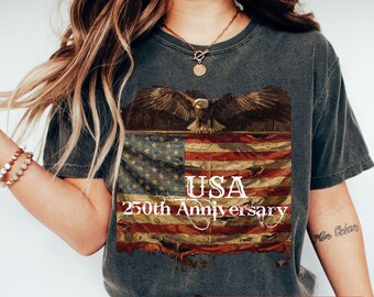 America 250 png, Vintage USA flag eagle design, American independence celebration, 1776-2026 freedom artwork