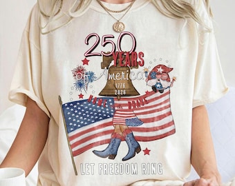 America 250 png, Let freedom ring patriotic design, Home of the brave graphic, 1776-2026 anniversary shirt, Vintage USA celebration
