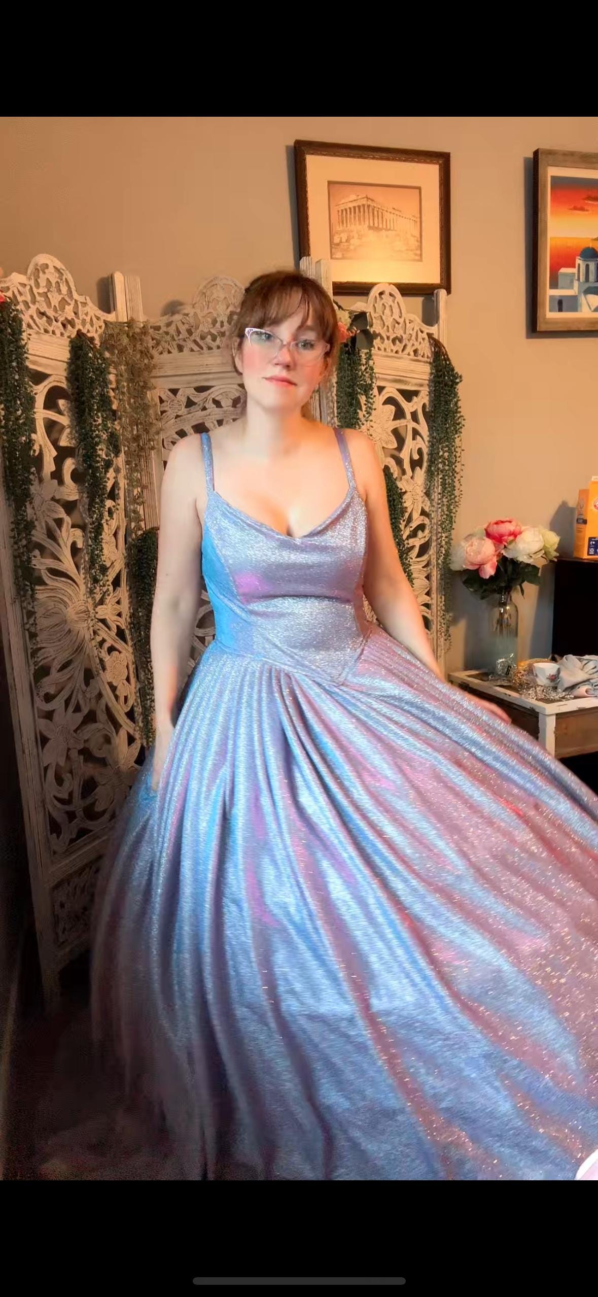 Aurora Sparkly ballgown size 14