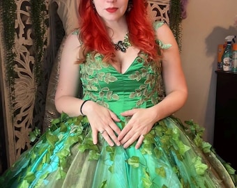 Custom Poison Ivy Gown