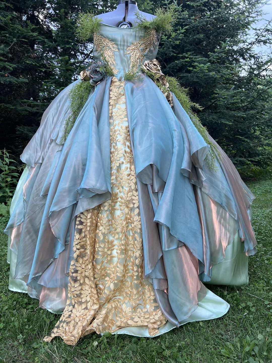 Magic Silk Dress Earth main image 1