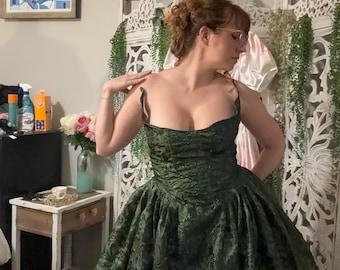 Jude Duarte custom Gown in Green
