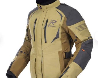 Jaqueta de motociclismo Rukka Ventu-R em malha impermeável para aventuras e turismo.