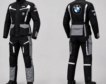 Kombinezon motocyklowy BMW Motorrad Adventure, wodoodporna kurtka i spodnie turystyczne, męski strój motocyklowy