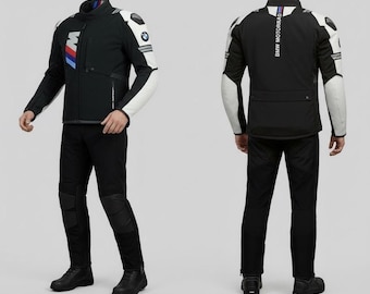 Wodoodporny kombinezon motocyklowy BMW Motorrad Pace Pro Adventure, ochronny strój motocyklowy