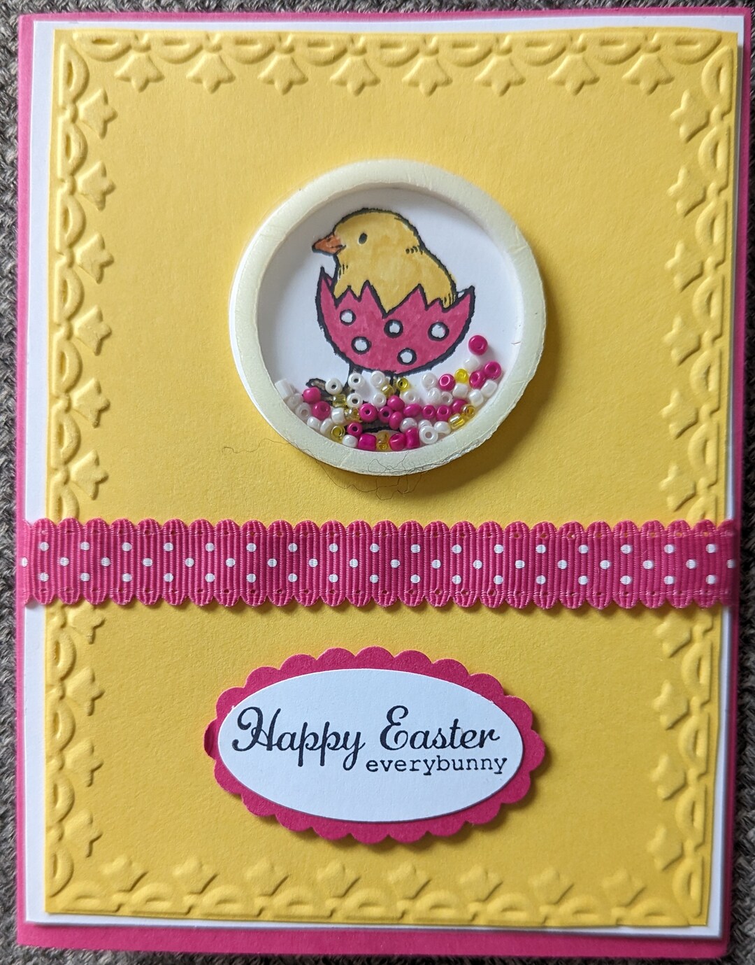 Happy Easter Everybunny Handmade Card - Etsy