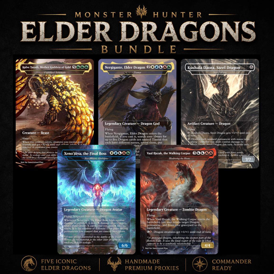 mtg monster hunter commander deck Working on a Monster Hunter Commander Deck : r/mpcproxies