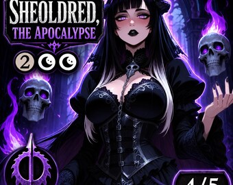 Sheoldred, the Apocalypse Custom MTG Proxy Card | Gothic Anime Art | Phyrexian Praetor Commander Proxy | Magic the Gathering Inspired