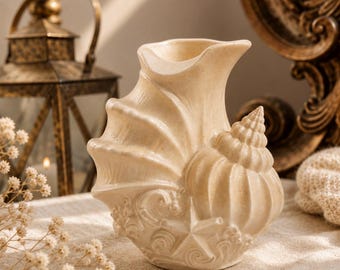 Jesmonite Conch Shell Decor