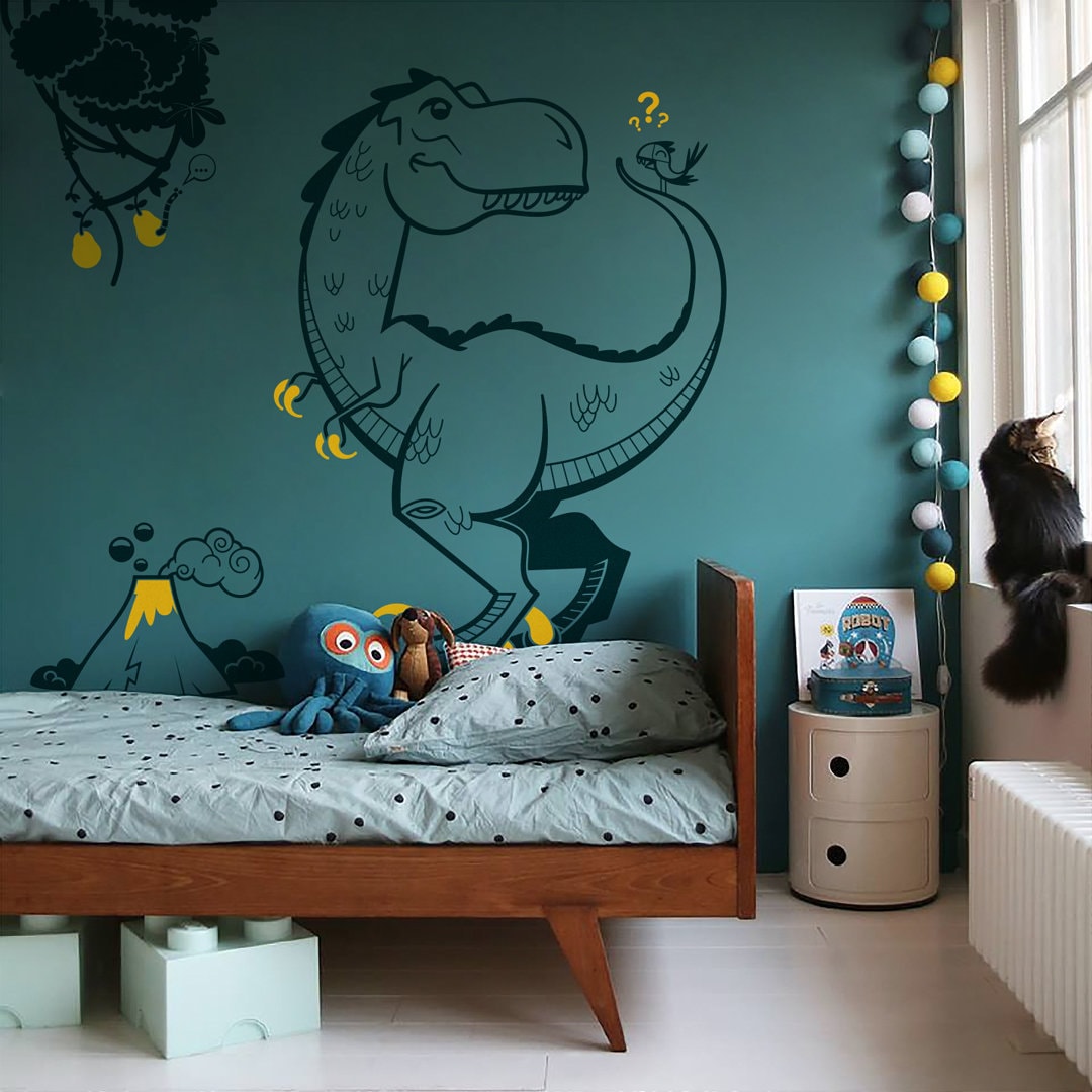 Dinosaures Autocollants Lumineux Stickers Muraux Fluorescents Phosphorescentes pour D/écoration Murale de Chambre de B/éb/é Enfant Fille Gar/çons No/ël Anniversaire Cadeaux