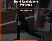 Personal Workout Log Gym Planner Track Progressive Overload Body Measurements See Real Results Fitness Enthusiasts Weight Training Journal