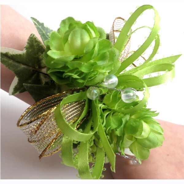 Green Corsage Etsy