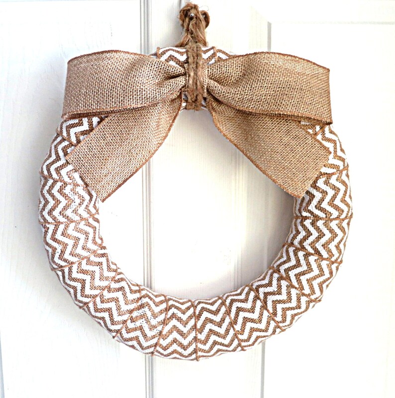 Burlap Wreath Customize Your Burlap Wreath Choose Your Etsy