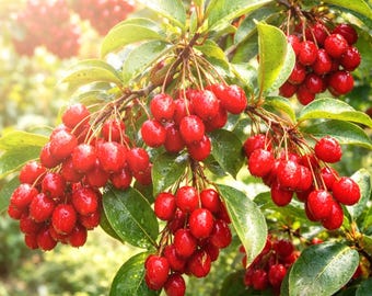 Goumi Berry Seeds – Hardy Fruit Shrub, Edible Red Berries