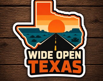 Sticker Texas grand ouvert | Sticker en vinyle Texas Country | adhésif pour pare-chocs ouvert du Texas de Zazzle.be Liste d'envies Vous avez des idées ? Cadeau de la vie au Texas | Sticker Texas imperméable