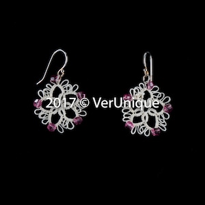Tatted Star Earring