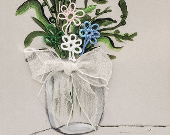 Carte heArtful_Bocal à billes transparent