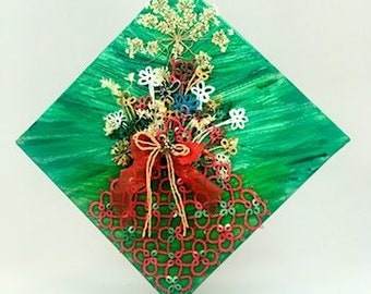 Carte épanouissante - Salutations vertes