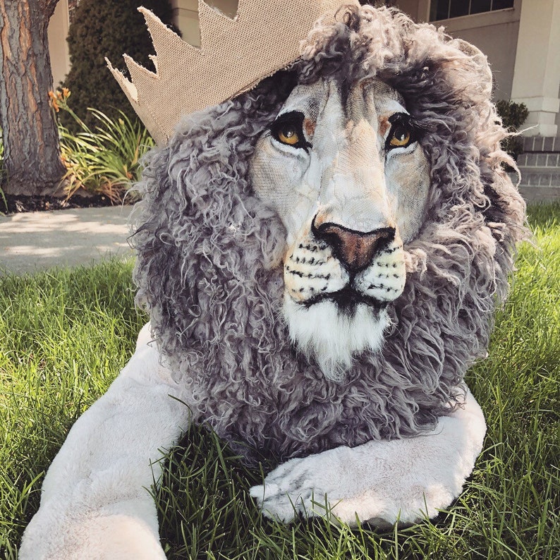 Made To Order Lion King Faux Animal Rug faux taxidermy baby Etsy