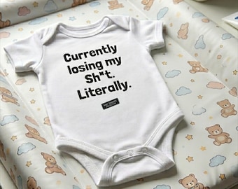 Body divertido para bebé, body de bebé con humor, conjunto para recién nacido, ropa divertida para bebé, regalo para baby shower, body de bebé adorable, colección para bebés caóticos