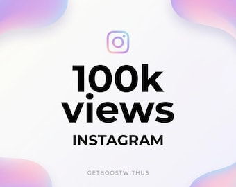 Instagramの閲覧数10万回 | リアルなエンゲージメントサービス | 迅速な納品 | 安全なソーシャルメディア成長