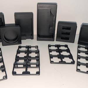 Modularer Kamera Organizer für Canon EOS 600D | Konfigurierbares Gridfinity Studio Set | Fotostudio Ordnungssystem | Geschenk Fotograf