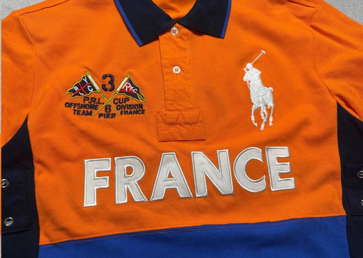 Polo Ralph Lauren France #3 Big Pony Polo Shirt Chief Keef PRL - Etsy