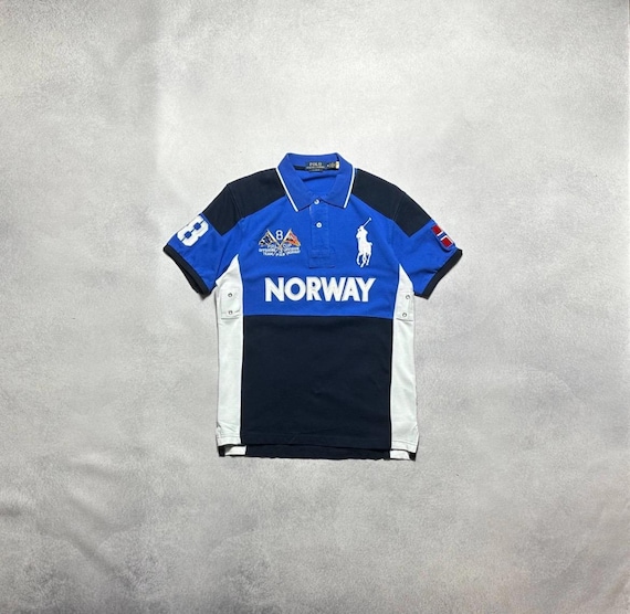 Polo Ralph Lauren Norway #8 Big Pony Chief Keef Vintage Polo Shirt