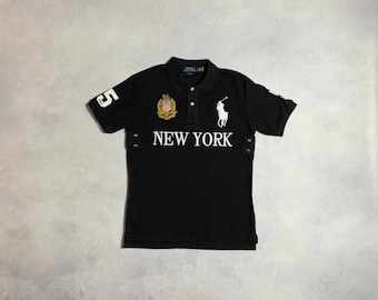 Polo Ralph Lauren New York #5 Big Pony Black USA Chief Keef Polo
