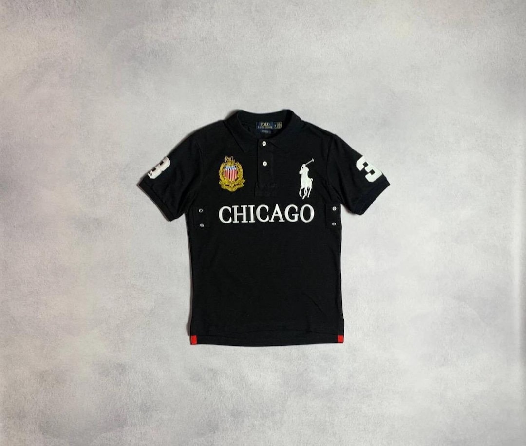 Polo Ralph Lauren Chicago #3 USA Big Pony Chief Keef PRL Polo