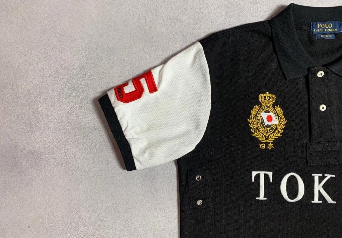 Polo Ralph Lauren Tokyo Japan #5 Big Pony Chieef PRL Polo Shirt - Etsy