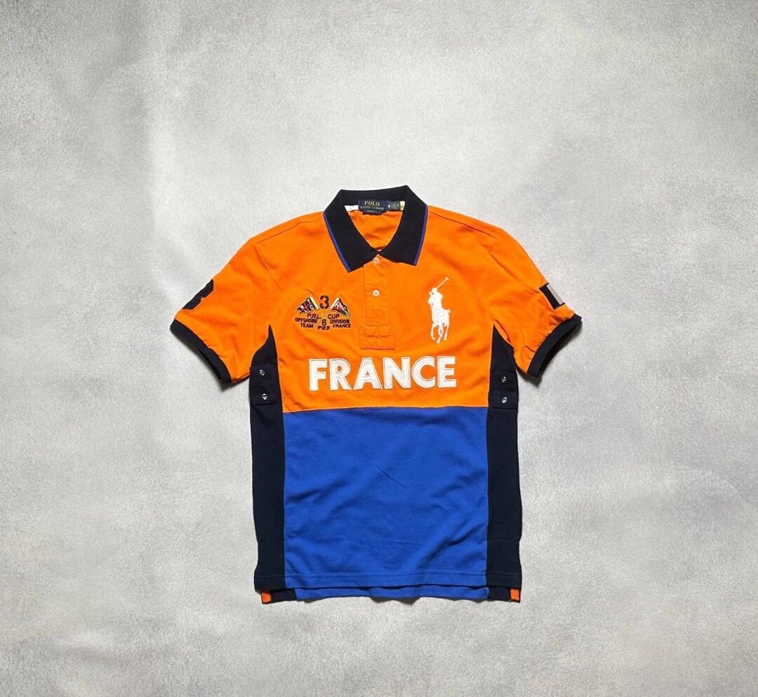 Polo Ralph Lauren France #3 Big Pony Polo Shirt Chief Keef PRL - Etsy